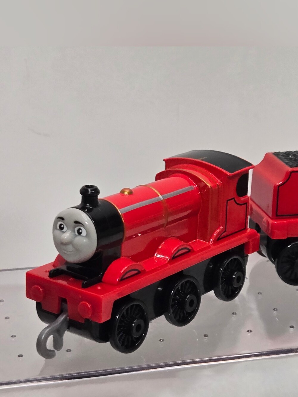 Thomas The Tank Engine Red #5 James Train With Tinder Trackmaster Series